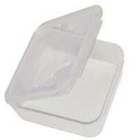 Travel Portable Transparent Plastic Storage Box Small Kit Medicine Drug Pill Case (35 Pack of 12)