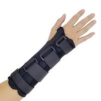 Comfort Cool D-Ring Wrist Brace. Indications - Carpal Tunnel, Tendonitis, Arthritis, Sprains, Post Cast. Soft, Lightweight Immobilizer with Finger Mobility, Removable Splint. Right Small.