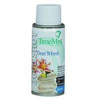 TimeMist 1042415CT 3000 Shot Micro Metered Refill, Clean N' Fresh, 3oz Aerosol (Case of 12)