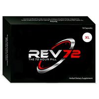 REV72 XL ~ Powerful 72hr Natural Male Stimulant 11 Single Packs