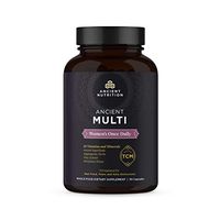 Ancient Multi Women’s Once Daily - Multi Vitamin & Immune Support, Adaptogenic Herbs, Methylated Folate, Paleo & Keto Friendly, 30 Capsules