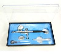 Dynamic Power Professional AIR BRUSH set with 2CC Gravity Feed cup and 0.2mm nozzle/needle (7CC Gravity Feed cup and 0.3mm nozzle)