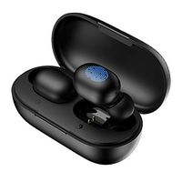 True Wireless Earbuds,Haylou GT1 Bluetooth 5.0 Sports HD Stereo Touch Control Ear Buds with IPX5 Waterproof/Fast Connection/Mini Case(Only 30g)/Total 12H Playtime (Grey)
