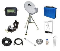 DIRECTV Portable Satellite Dish Tripod Kit for RV Tailgating Camping