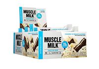 Muscle Milk Protein Bar, Cookies 'N Cream, 15g Protein, 12 Count