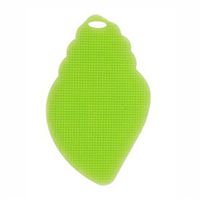 LNGRY 1pc Hot Multipurpose Antibacterial Silicone Smart Sponge Cleaning Dish Kitchen Tool for Kitchen Wash Pan Dish Bowl Brush/Wash Fruit and Vegetable (Green)