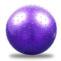 Massage Ball Home Exercise Thickening Explosion-Proof 75CM Environmental Protection PVC Yoga Ball, Purple