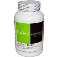 DaVinci Laboratories of Vermont Omega-3 1000, 90 Count