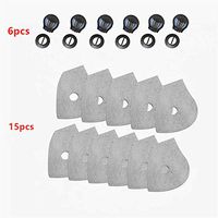 Forno Set of Activated Carbon PM2.5 Filters, Active Carbon Filters for Mesh or Neoprene Mask (15)