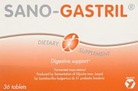 Sano-Gastril Dietary Supplement Digestive Support Tablets, 36 Count
