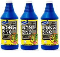 Liquinox 3032 Iron Zinc Chelated Solution, 32-Ounce (Thrее Расk)
