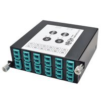 TRIPP LITE 40G to 10G Breakout Cassette 2 12-Fiber MTP/MPO to 12 LC Duplex (N484-2M12-LC12)