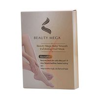 Beauty Style Home Use Foot Peel Mask, Exfloliating Callus Remover (2 Pairs Per Box)