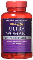 Puritan's Pride Ultra Women Daily Multi Iron Free Timed Release-90 Caplets