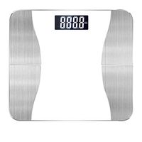 Weight Scale, Body Fat Scale, Smart Bluetooth/Support APP, Moisture, Protein, BMI, 753 Items of Data, High Precision White