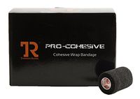 TrainersRoom TR Pro-Cohesive Athletic Wrap 3 inch 16 Roll/Case - Black