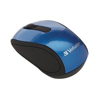 VER97471 - Verbatim Wireless Mini Travel Optical Mouse - Blue