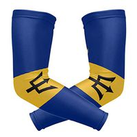 Barbados Flag 1 Pair UV Protection Cooling Long Sports Arm Sleeve