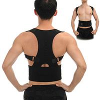 COLO Magnetic Therapy Posture Corrector & Clavicle Back Lumbar Brace Support | for Back Neck Shoulder Upper and Lower Back Pain Relief | Men and Women | Improves Impaired & Bad Posture
