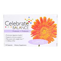 Celebrate Balance Probiotic Prebiotic - 30 Count