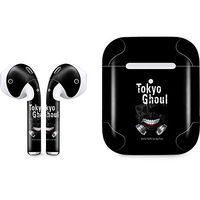 Skinit Decal Audio Skin for Apple AirPods with Wireless Charging Case - Officially Licensed Funimation Tokyo Ghoul Design