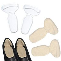 Back of Heel Cushion Inserts for Women Pack of 2, Self Adhesive, Nude and Gel for Heel Protection