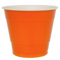 Party Dimensions 9 oz. Plastic Cup, 18 Count, Orange