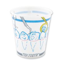 5 oz Tidi Tooth Cups - 1000 per pack