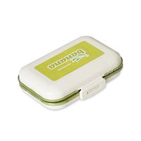 Caszel Foldable 8 Compartment Pill Case Portable Waterproof Medicine Storage Organizer Box Buckle Pill Dispensers Travel Purse