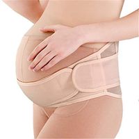 Pregnancy Belt, Maternity Belly Support Band, Breathable Abdominal Binder Brace, Relieve Hip, Lumbar Lower Back Pain (A)