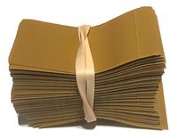 45 x 23 mm GOLD Perforated Shrink Band for Liquid Bottles of All Types Fits 3/4" to 1" Diameter - Pack of 250