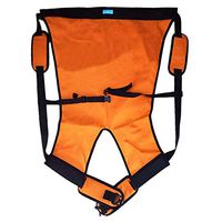 Ozzptuu Transfer Seat Pad Transfer Boards Medical Lift Transfer Sling for Patients,Elderly,Paralysis to Carry up and Down Stairs (Orange, Large)