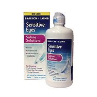 Bausch & Lomb Sensitive Eyes Plus Saline Solution