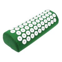 Acupressure Massager Mat Relaxation Relief Stress Tension Body Yoga Mat Spike Relieve Stress Pain Cushion Set,Green Pillow