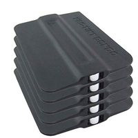 SYTASOO 5PCS Pro-Tint Bondo Magnetic Car Squeegee Decal Vinyl Wrap Window Tint Application Tool (Black)