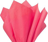 Flexicore Packaging Honeysuckle Pink Gift Wrap Tissue Paper | Size: 15 Inch X 20 Inch | Count: 10 Sheets | Color: Honeysuckle
