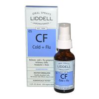 Liddell Homeopathic Cold and Flu Spray, 1 Ounce