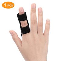Trigger Finger Splint, Adjustable Aluminium Support for Extension Straightening Arthritis Mallet Finger Knuckle Brace for Finger Stiffness, Osteoarthritis, Sprained Knuckles Pain Relief