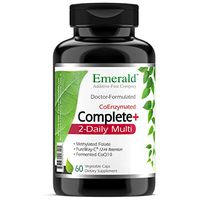 Complete 2-Daily Multi - Multivitamin with Coenzymes + Antioxidants + CoQ10 & Full Spectrum Carotenoids - Emerald Laboratories - 60 Vegetable Capsules
