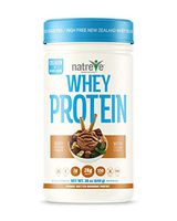 Natreve New Zealand Whey Isolate Protein Powder - Gluten Free Non-GMO Grass Fed Protein with Amino Acids (Peanut Butter Brownie Parfait)