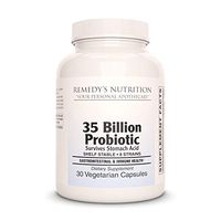 Probiotic 35 Billion Enteric Coated, Remedys Nutrition, MEGA Strength, 50 mg per Capsule/ 1.500 mg per Bottle Vegan Vcaps