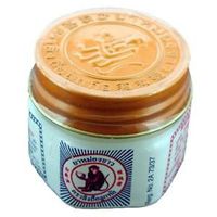 12 G Thailand Thai White Monkey Holding Peach Medicated Balm Muscle Pain Relief