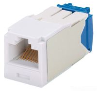 Panduit CJ6X88TGWH Category-6A 8-Wire TG-Style Jack Module, White