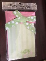 New Delta Zeta Bow Notepad