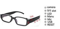 spy Digital Camera Glasses Eye wear Sunglasses 720P with 8G TFT card