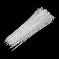 15" Natural (White) Cable Zip Tie Made In USA 100/PK
