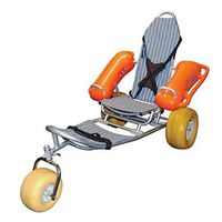 Mobi Chair Adjustable Folding Floating Rolling Beach Wheelchair