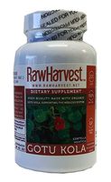 RawHarvest Gotu Kola 200 Capsules 1 Pack (Centella Asiatica)