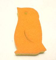 Orange Penguin Sponge (5" Tall)