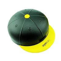 Stylish Contact Lens Case Lenses Holder Box Travel Kit Case Black+Yellow